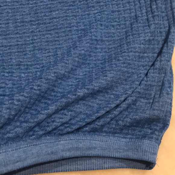 Free People South Side Thermal Blue Top. Size: M,L - Picture 7 of 8